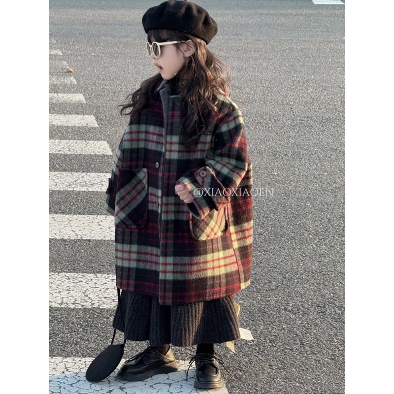 Baby Clothing High End - Pakaian Anak Perempuan Korea Mantel Wol