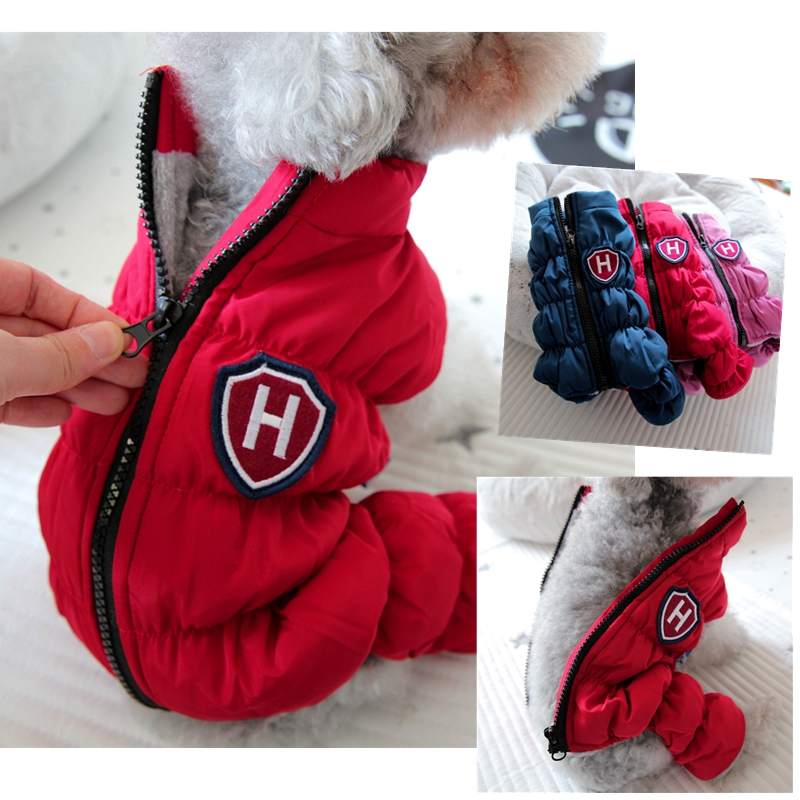 Baby Clothing Winter - Jaket Panjang Ritsleting Salju Uniseks Anjing
