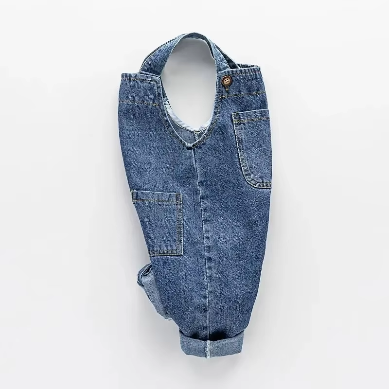 Baby Overall Denim - Overall Denim Kasual Anak Musim Semi