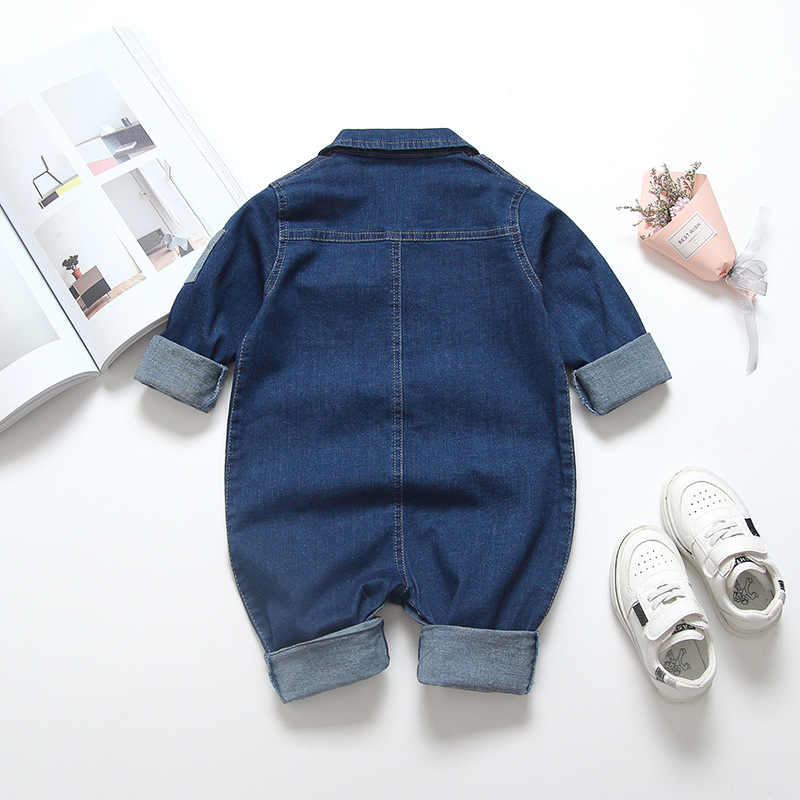 DIIMUU Baju Anak Laki-laki Bay - Baby Overall Denim ulasan dan harga