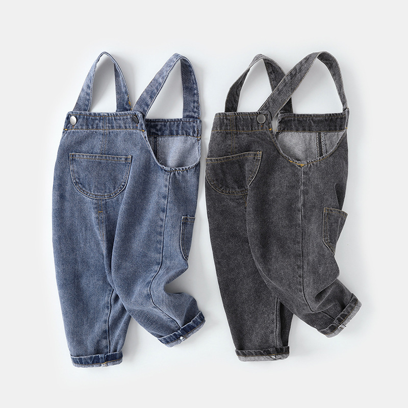 Jumpsuit Denim Bayi Laki-laki  - Baby Overall Denim ulasan dan harga