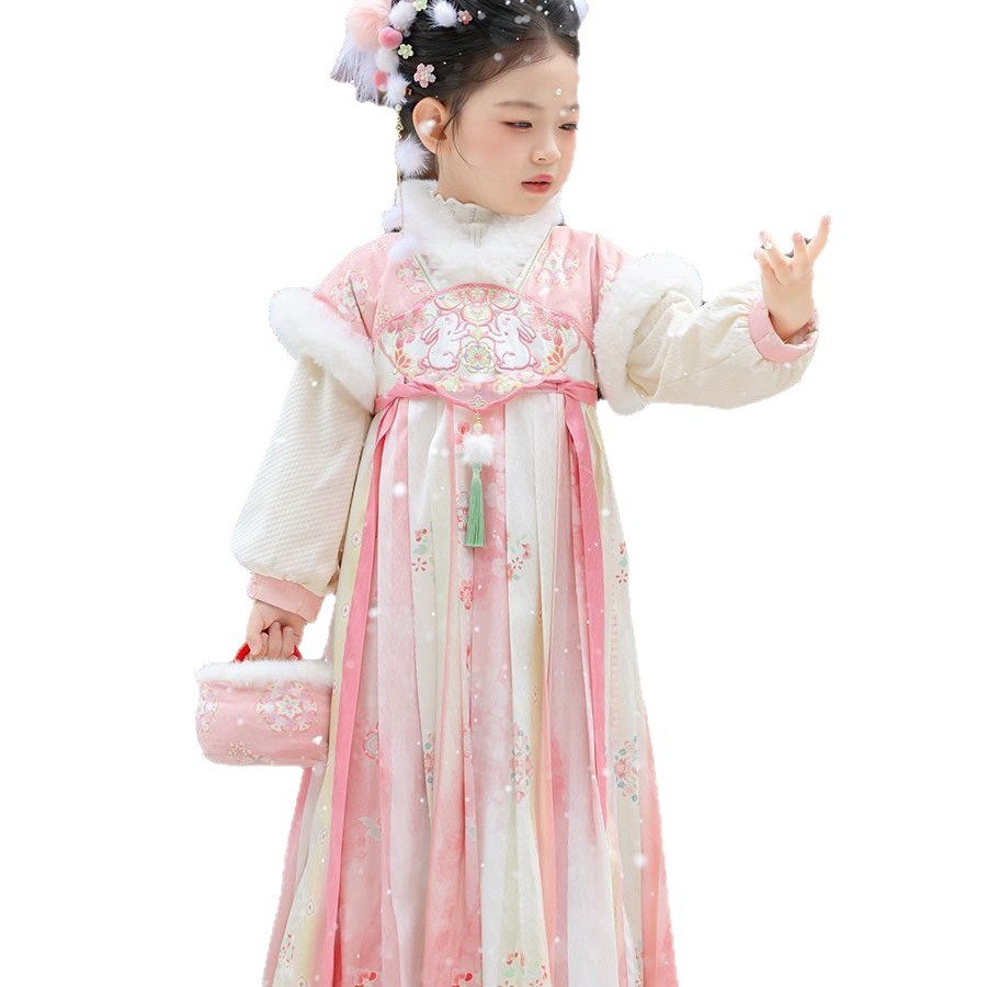 Gaun Hanfu Peri Anak Perempuan - Baby Clothing Winter ulasan dan harga