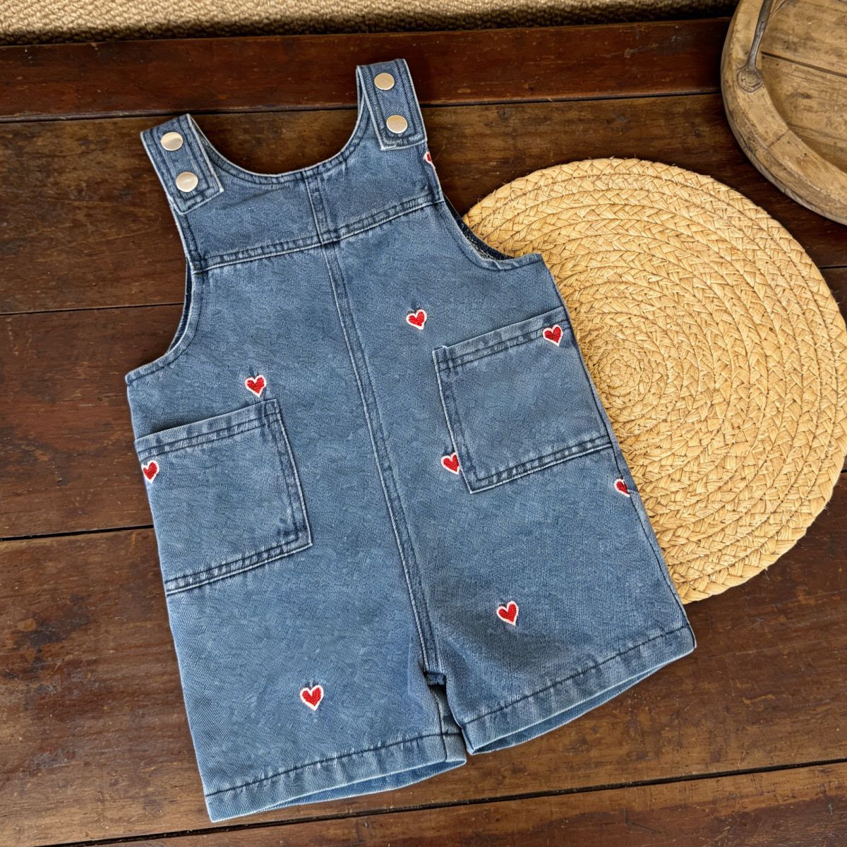 Overall Denim Anak Perempuan M - Baby Overall Denim ulasan dan harga