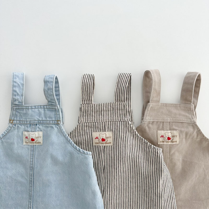Jeans Anak Laki-laki Musim Sem - Baby Overall Denim ulasan dan harga