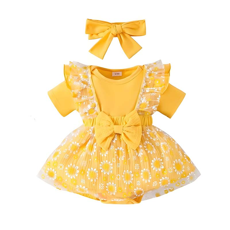 Pakaian Bayi Perempuan 0-18 Bu - Baby Yellow Clothing Women ulasan dan harga