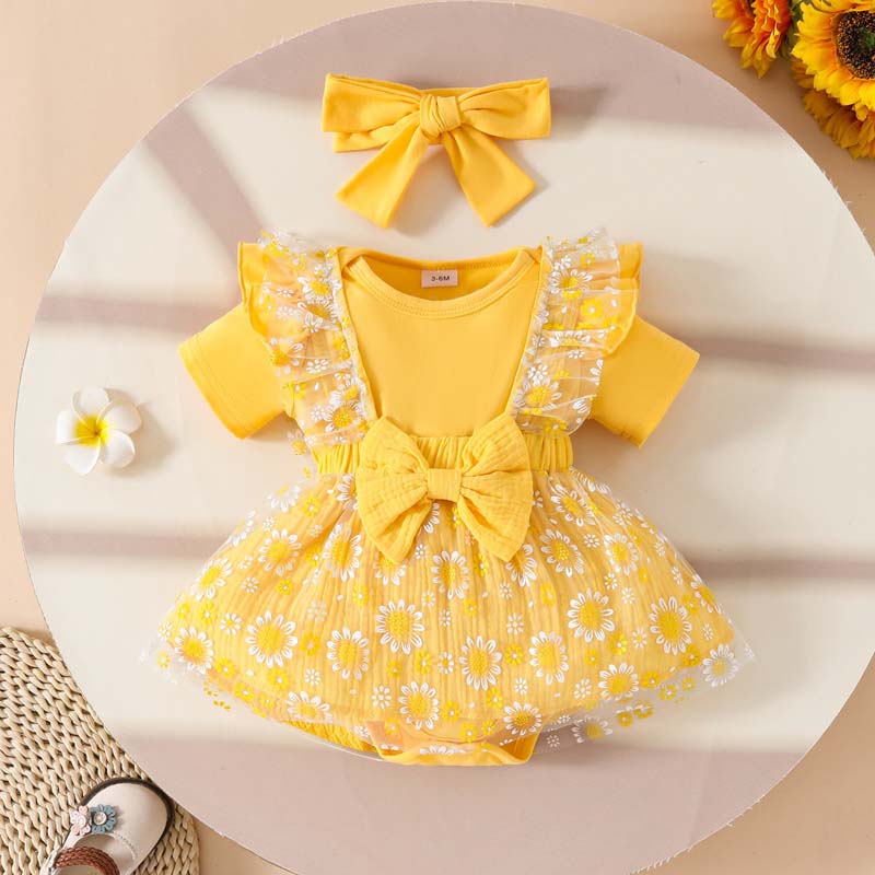 Pakaian Bayi Perempuan 0-18 Bu - Baby Yellow Clothing Women ulasan dan harga