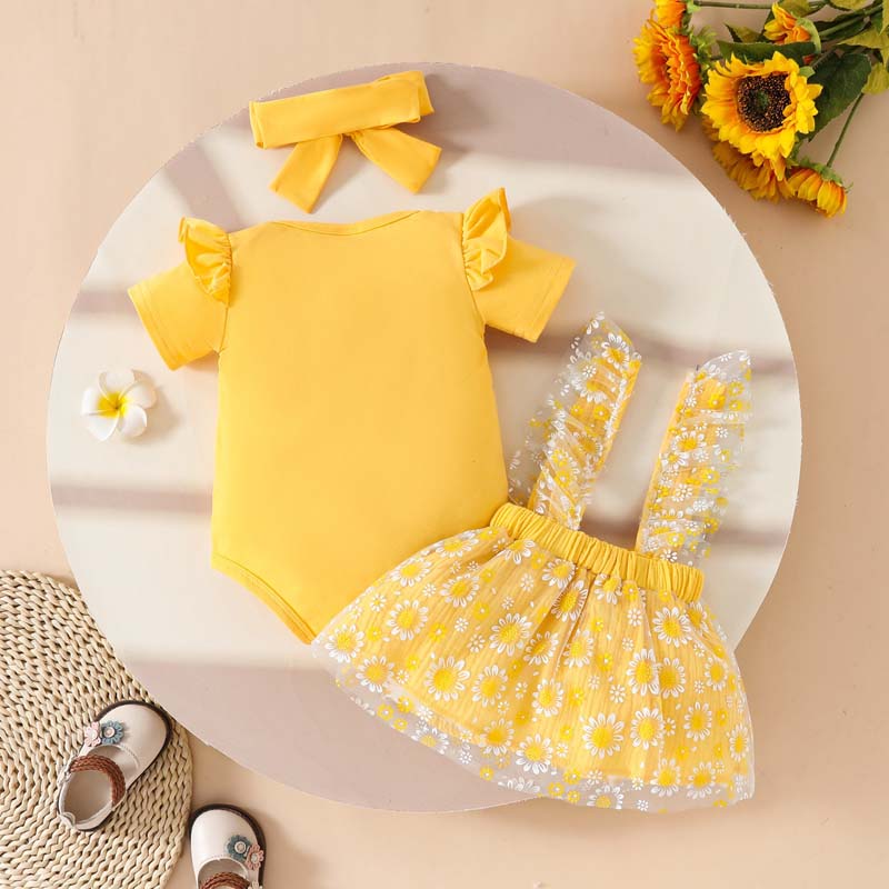 Pakaian Bayi Perempuan 0-18 Bu - Baby Yellow Clothing Women ulasan dan harga
