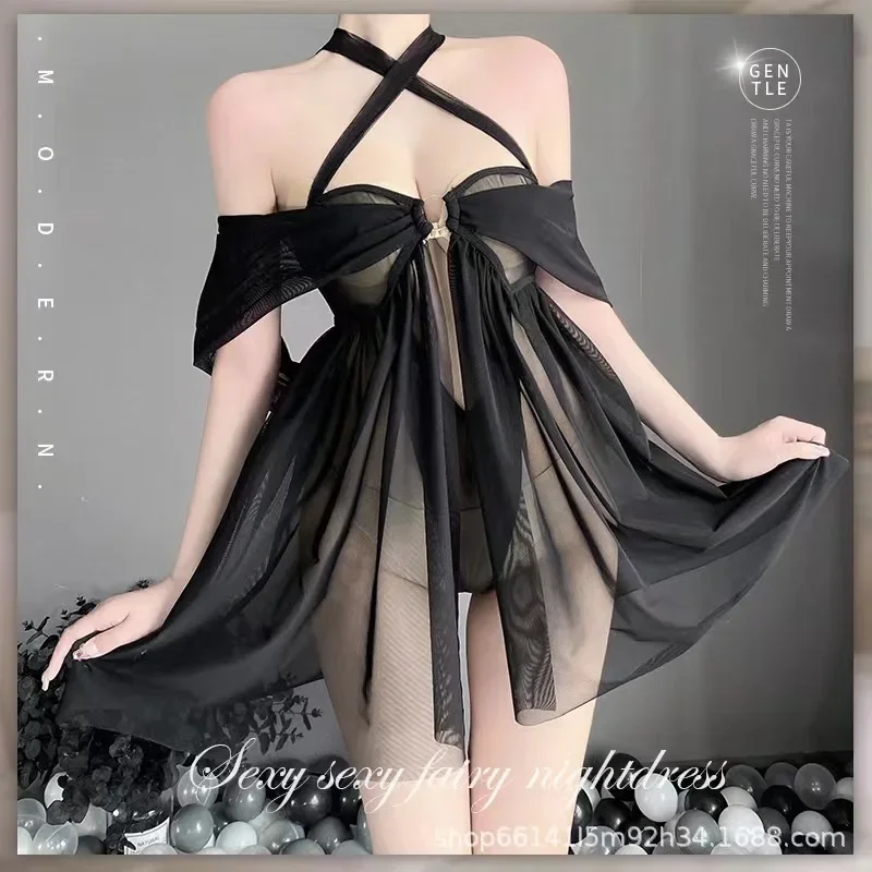 Lingerie seksi gaun pendek Lol - Baby Gown Nightwear ulasan dan harga