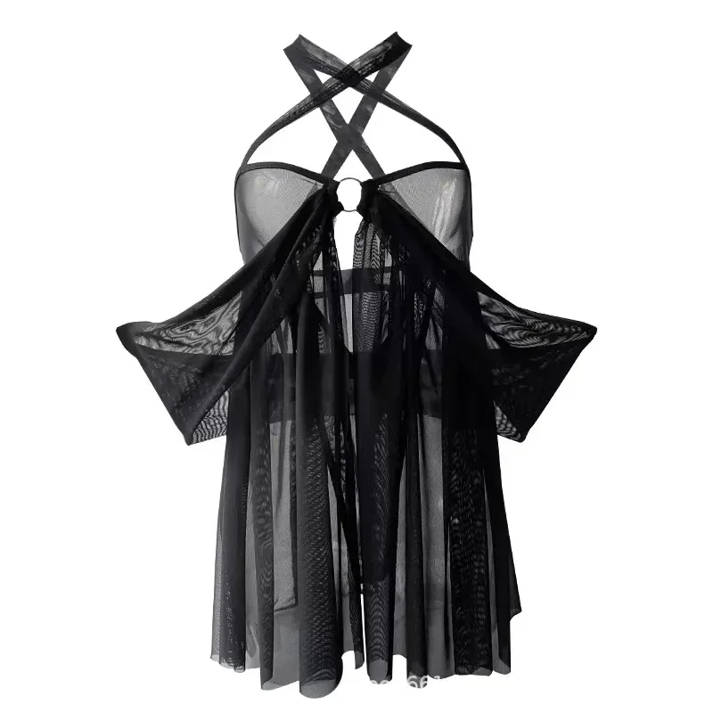 Lingerie seksi gaun pendek Lol - Baby Gown Nightwear ulasan dan harga