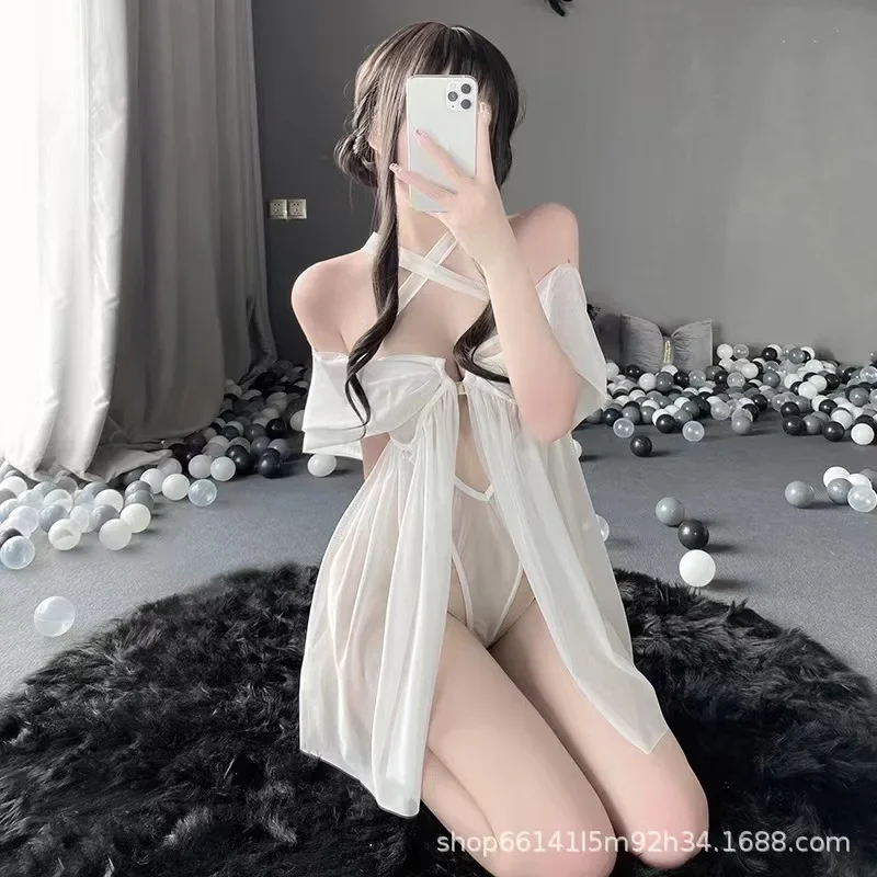 Lingerie seksi gaun pendek Lol - Baby Gown Nightwear ulasan dan harga
