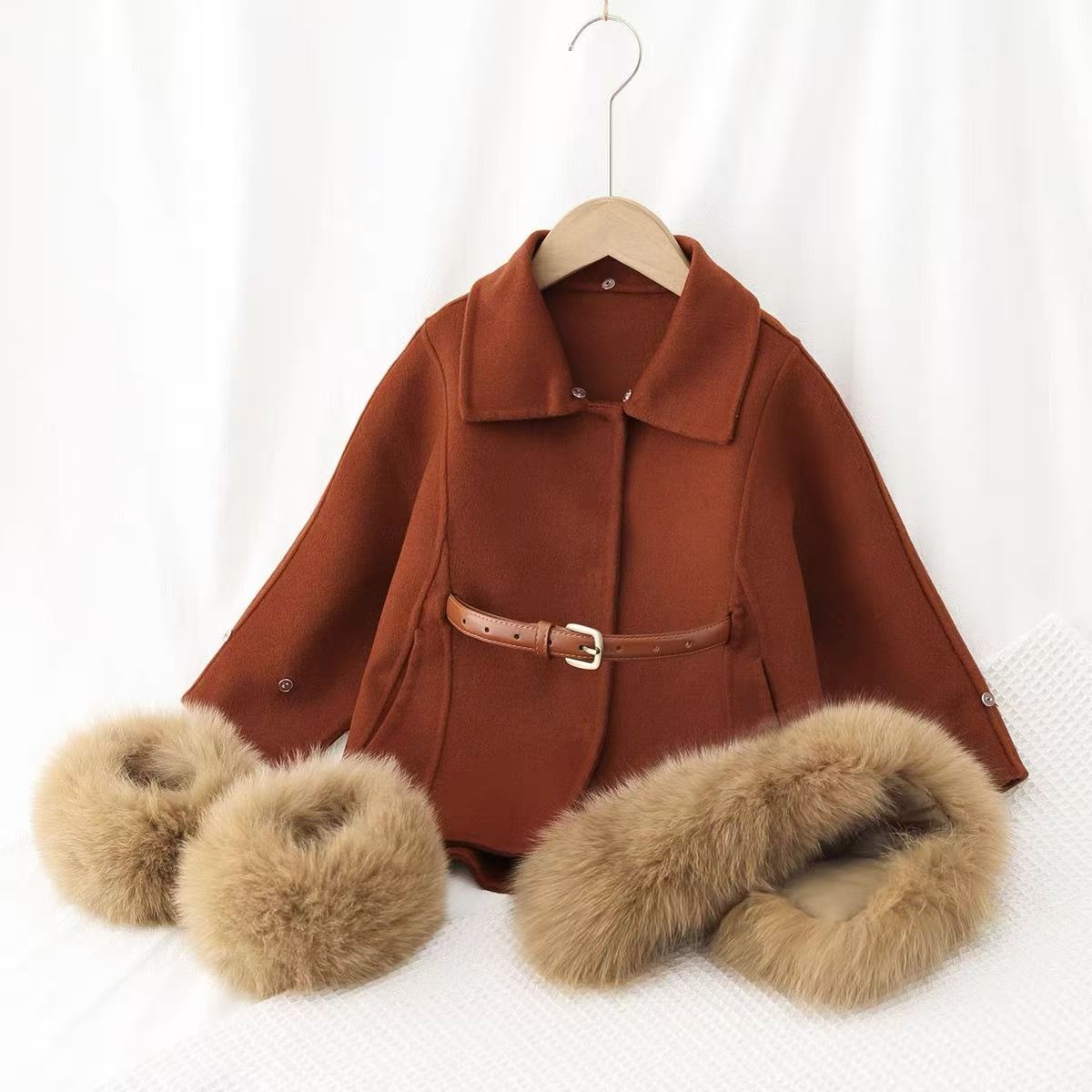 Mantel Wol Dua Sisi Anak Perem - Baby Clothing High End ulasan dan harga