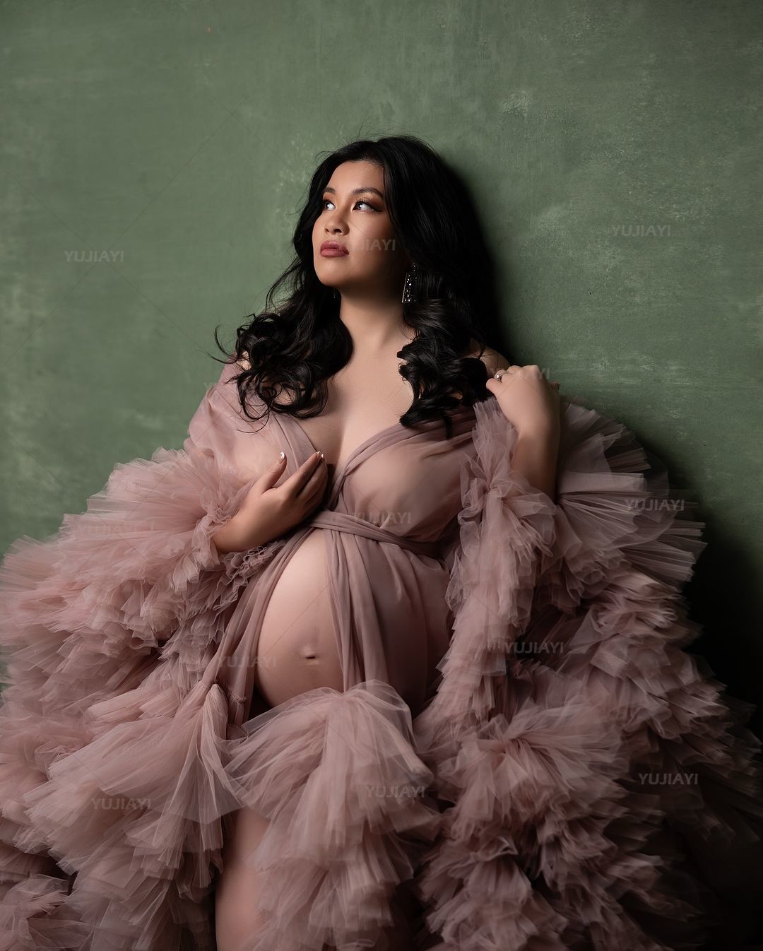 Gaun Prom Wanita Hamil Mewah y - Baby Gown Nightwear ulasan dan harga