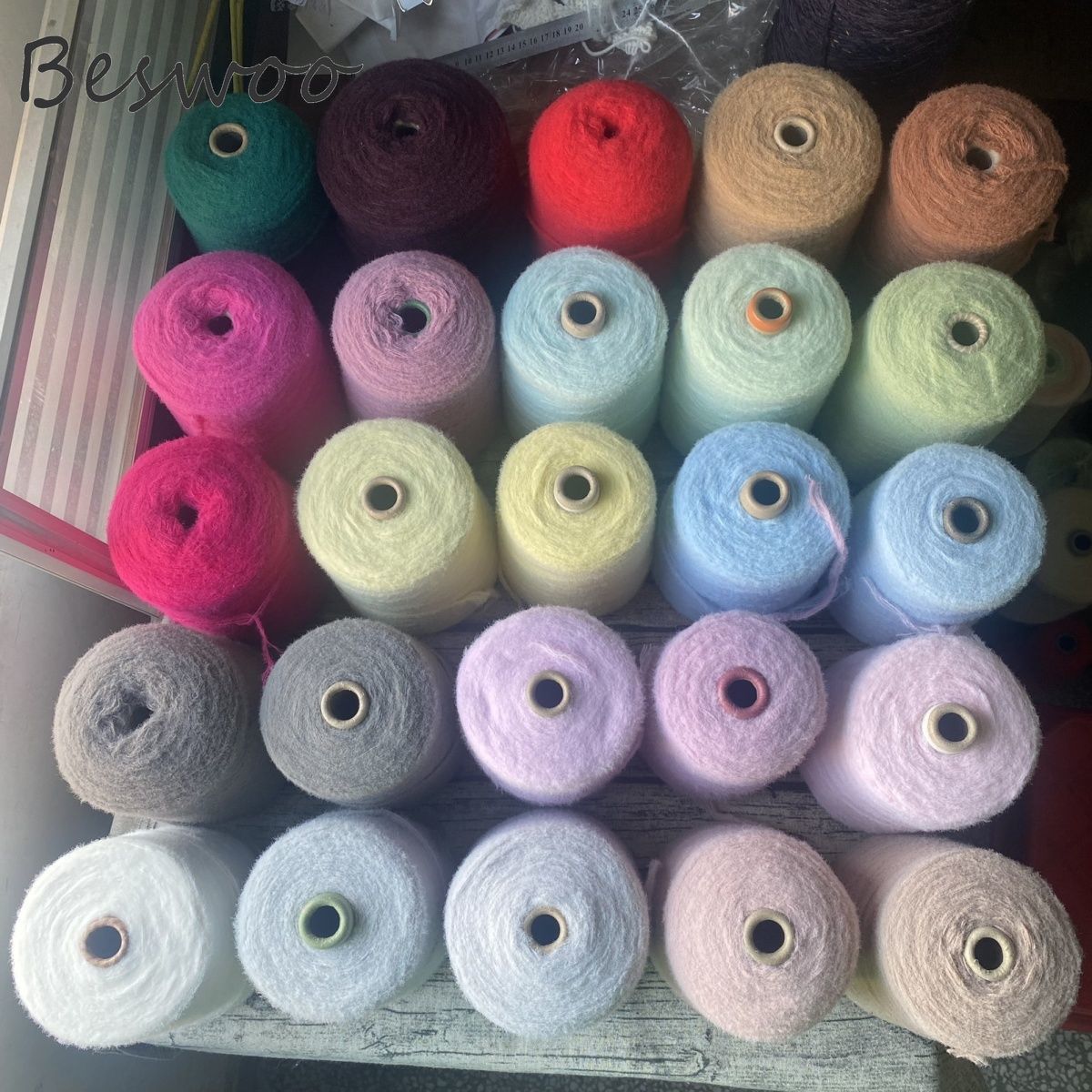 500g/Roll Benang Rajut 6-untai - Baby Clothing High End ulasan dan harga
